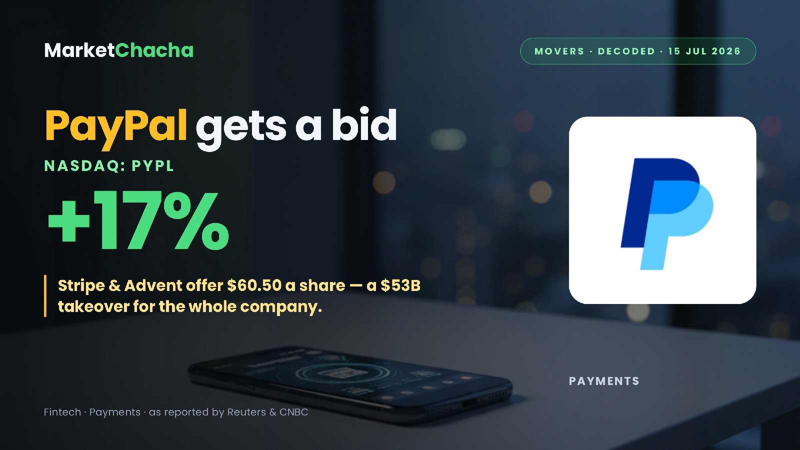 PayPal takeover bid decoded