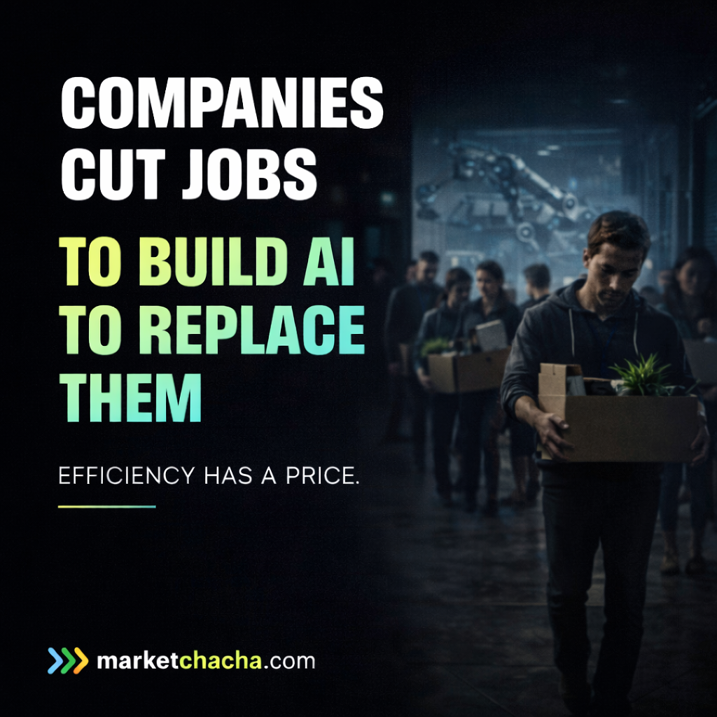 Companies are cutting jobs to build AI to replace them