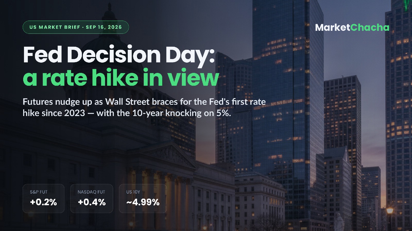 US market brief