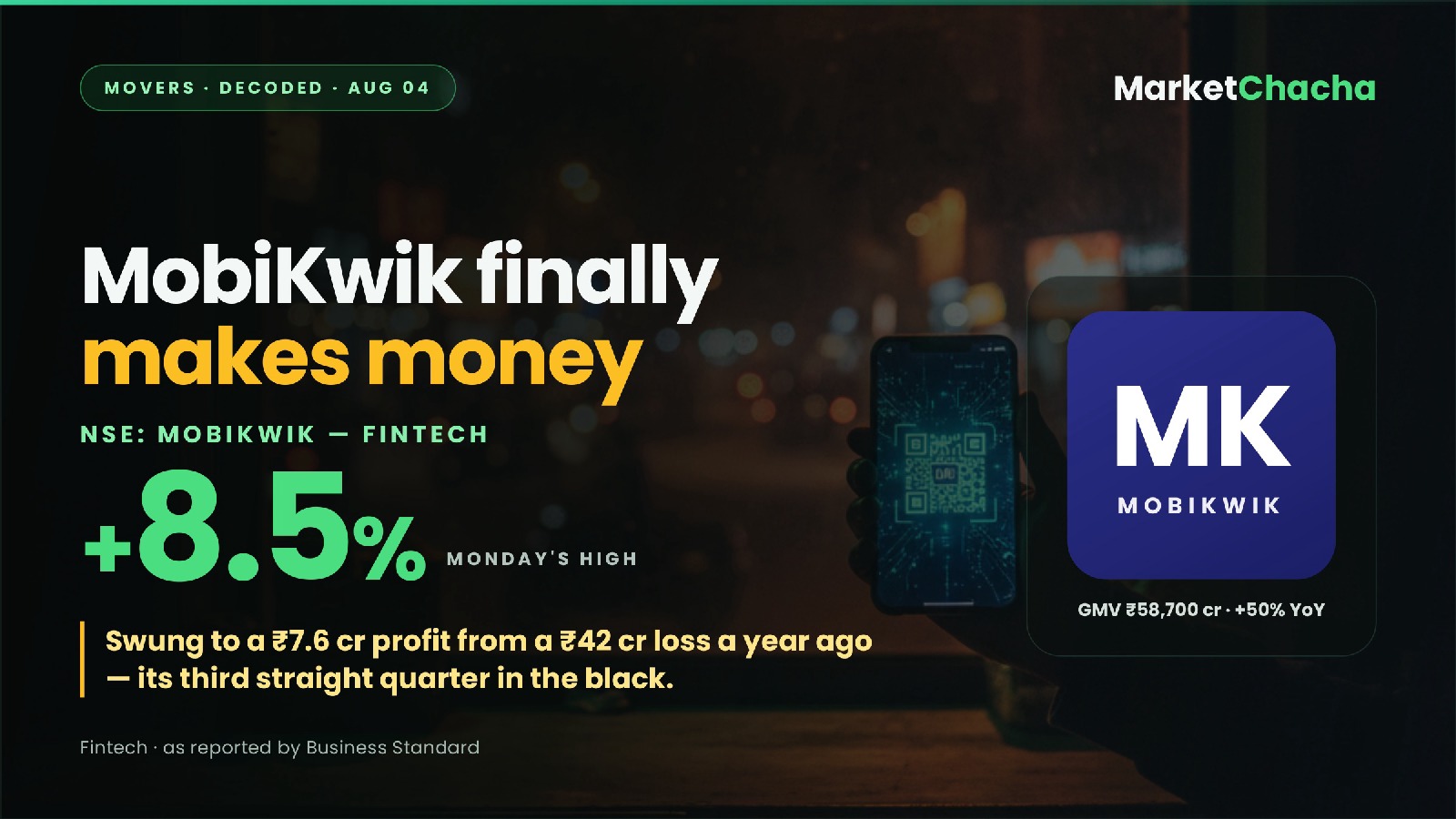 MobiKwik Q1 FY27 profit decoded