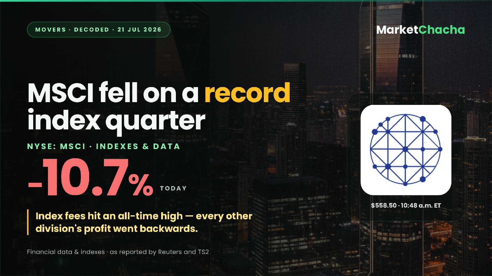 MSCI mover decoded