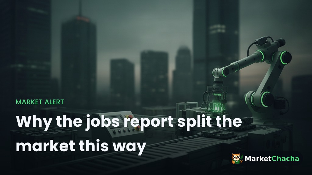 Why the jobs report split the market this way