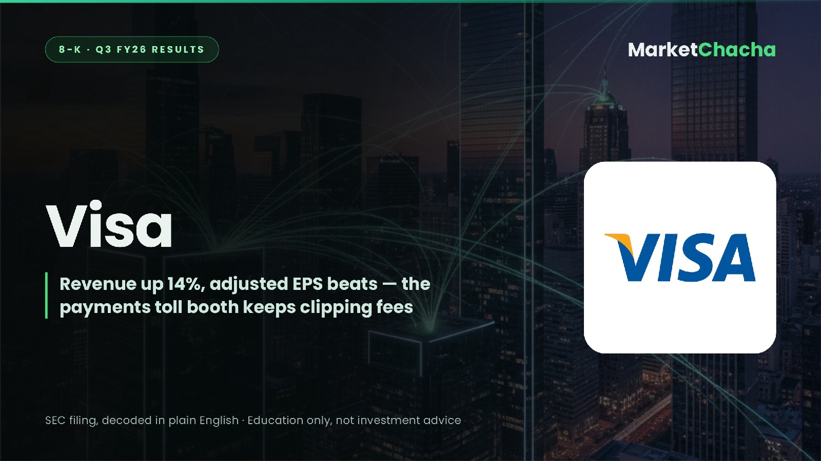 Visa fiscal Q3 2026 results decoded