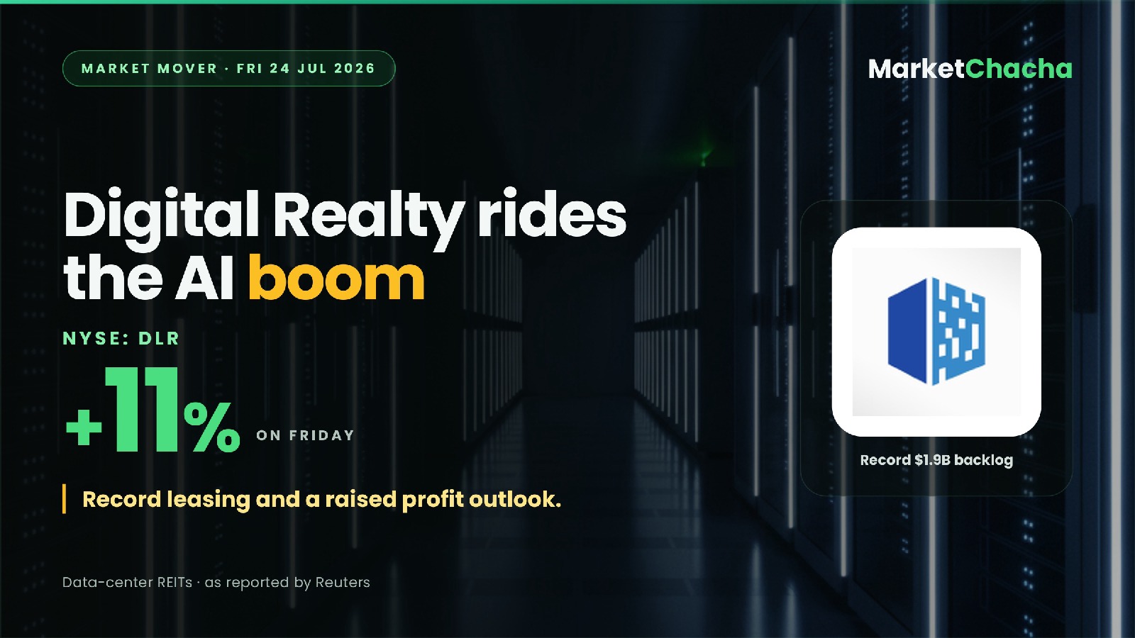 Digital Realty DLR decoded