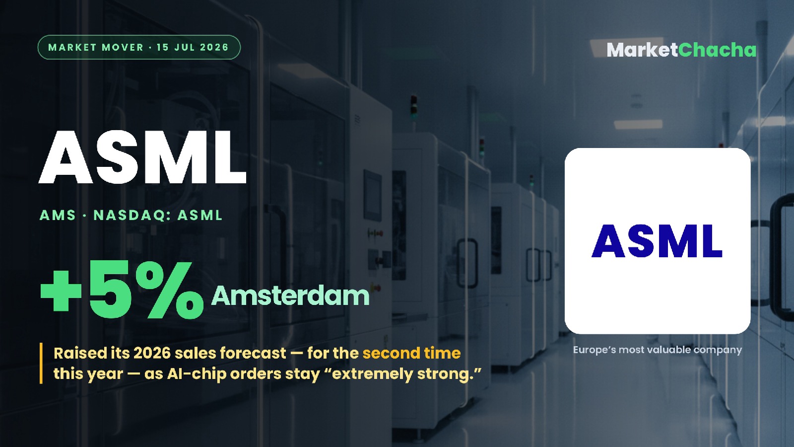 ASML earnings decoded